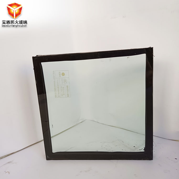 Baodun fireproof partition nano silicon Class A fireproof glass without bubbles and yellowing