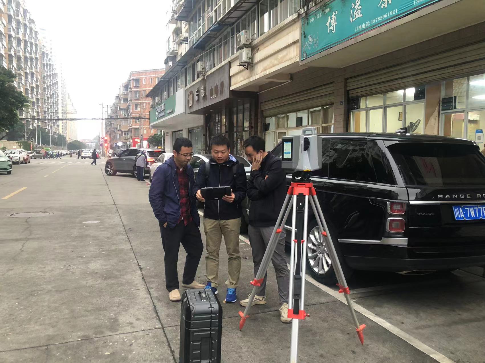 Tianbao Trimble X12 touch screen 3D laser scanner pile terrain bridge tunnel BIM modeling