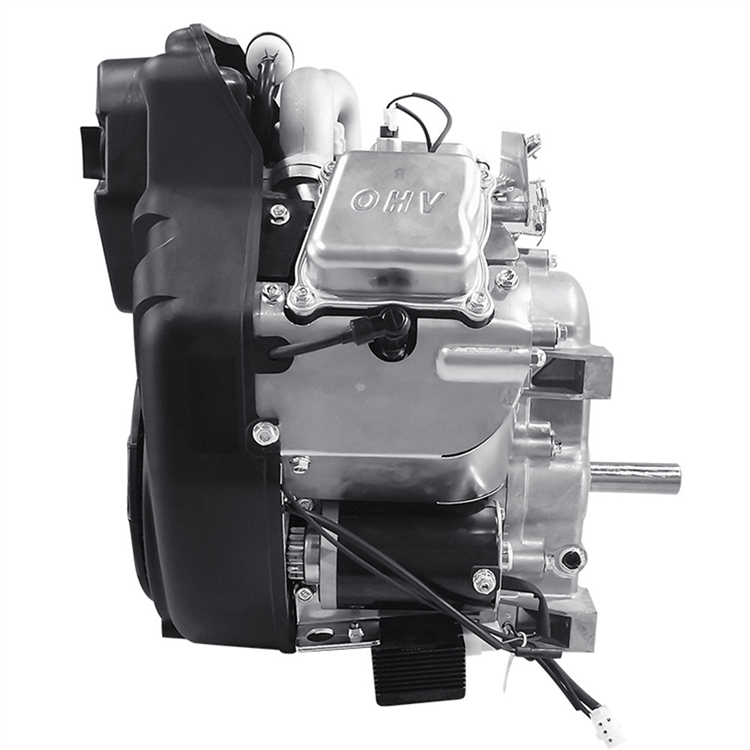 Runtong R740 gasoline engine horizontal keyway shaft RATO gasoline engine 30 horsepower electric start