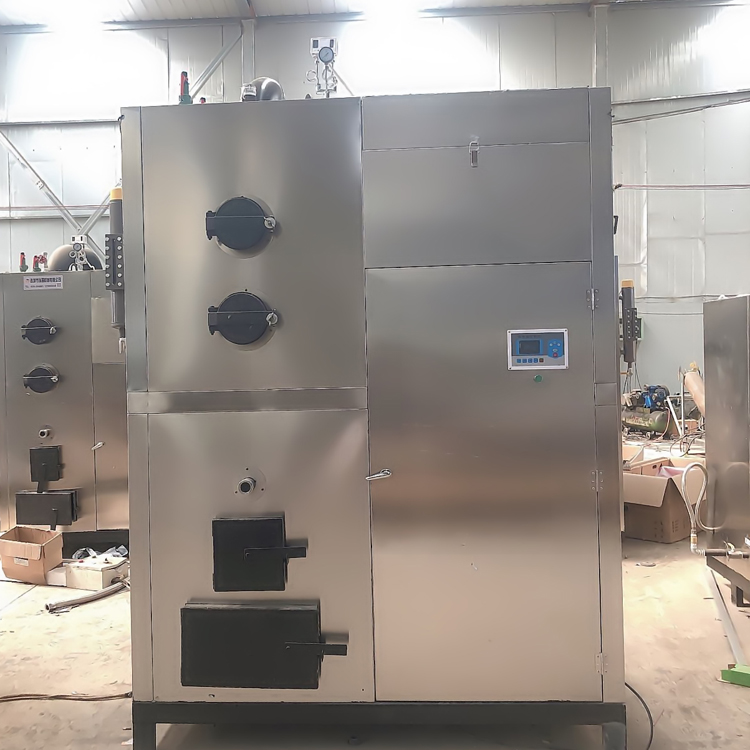 Biomass boiler Ruiying 500kg vertical steam generator, cooking pot, steam cabinet, wood drying