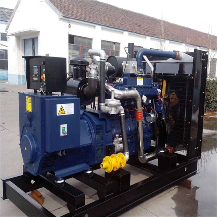 150 kW biogas generator set for aquaculture farm, blue light 150 kW natural gas generator, pure copper motor