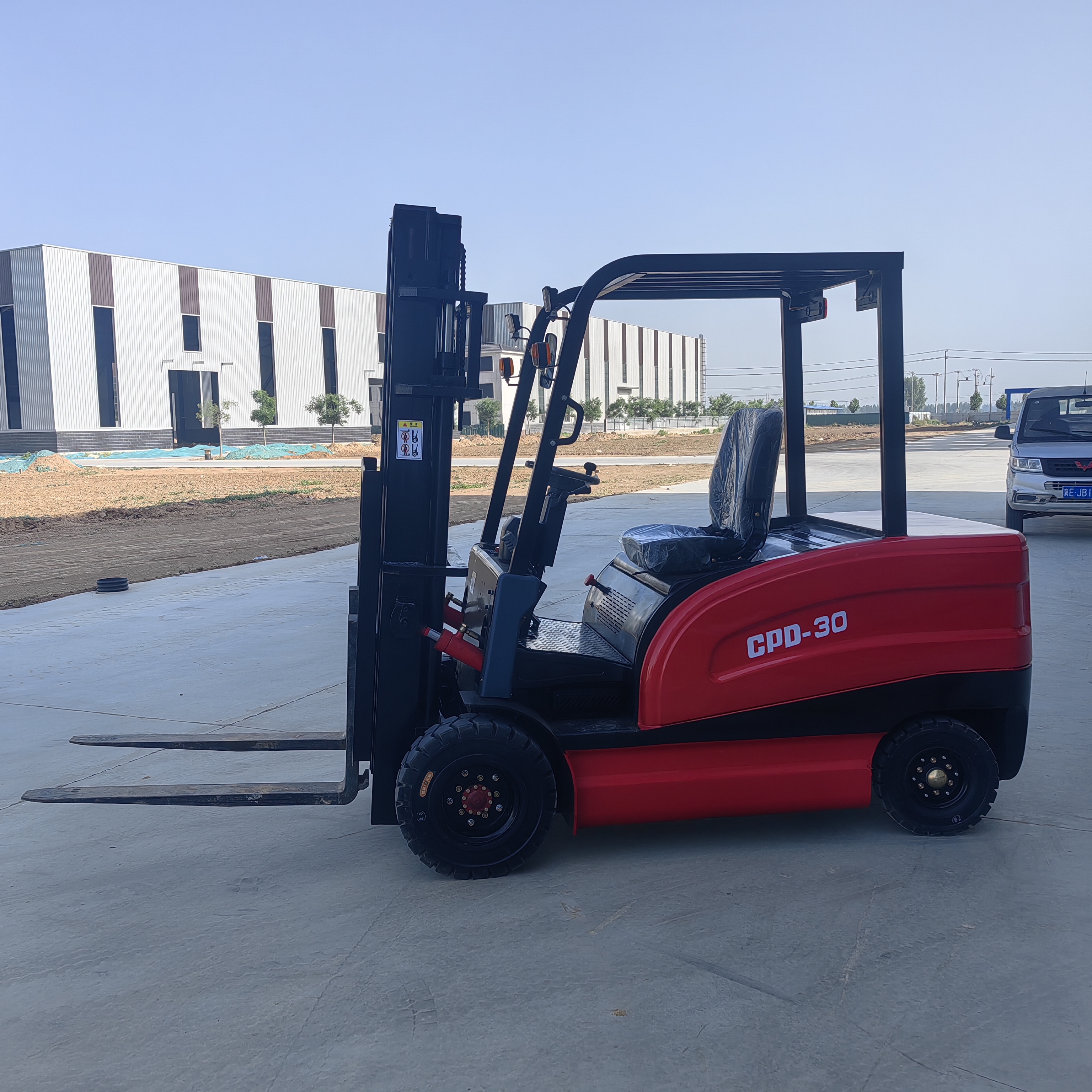 2 ton hydraulic seat mounted electric elevating forklift warehouse handling equipment Chuli Welcome to call