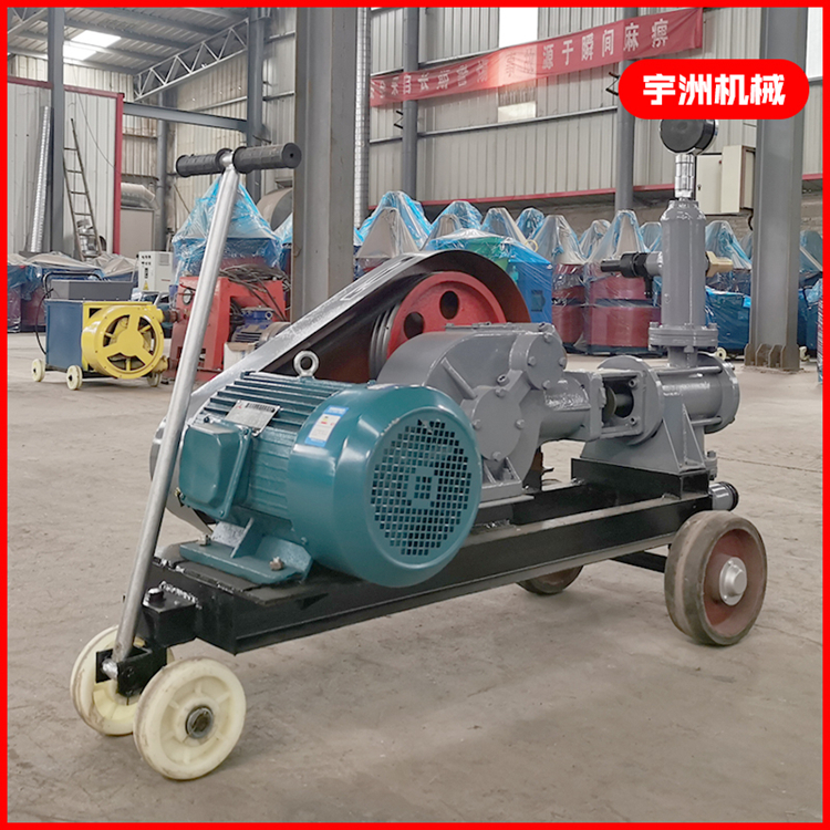 Szb piston type mortar grouting pump directly operated by Yuzhou Machinery Factory, supported by nationwide delivery and payment upon delivery