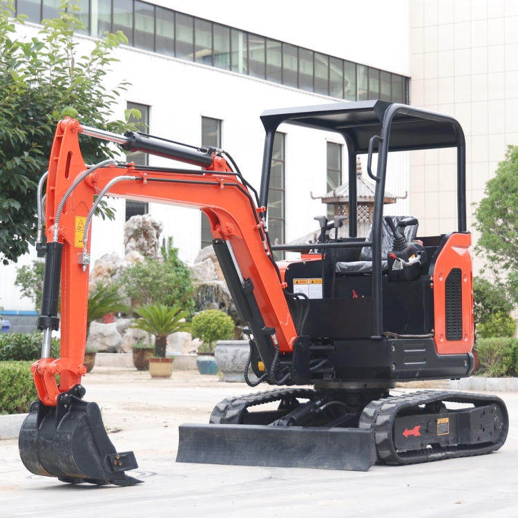 Multifunctional small excavator, tracked small excavator, small tracked excavator