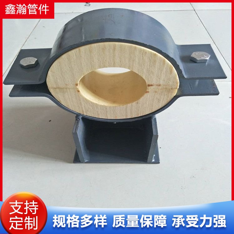 木制管托 卡箍管道支座 管夹式固定支座 耐候性好