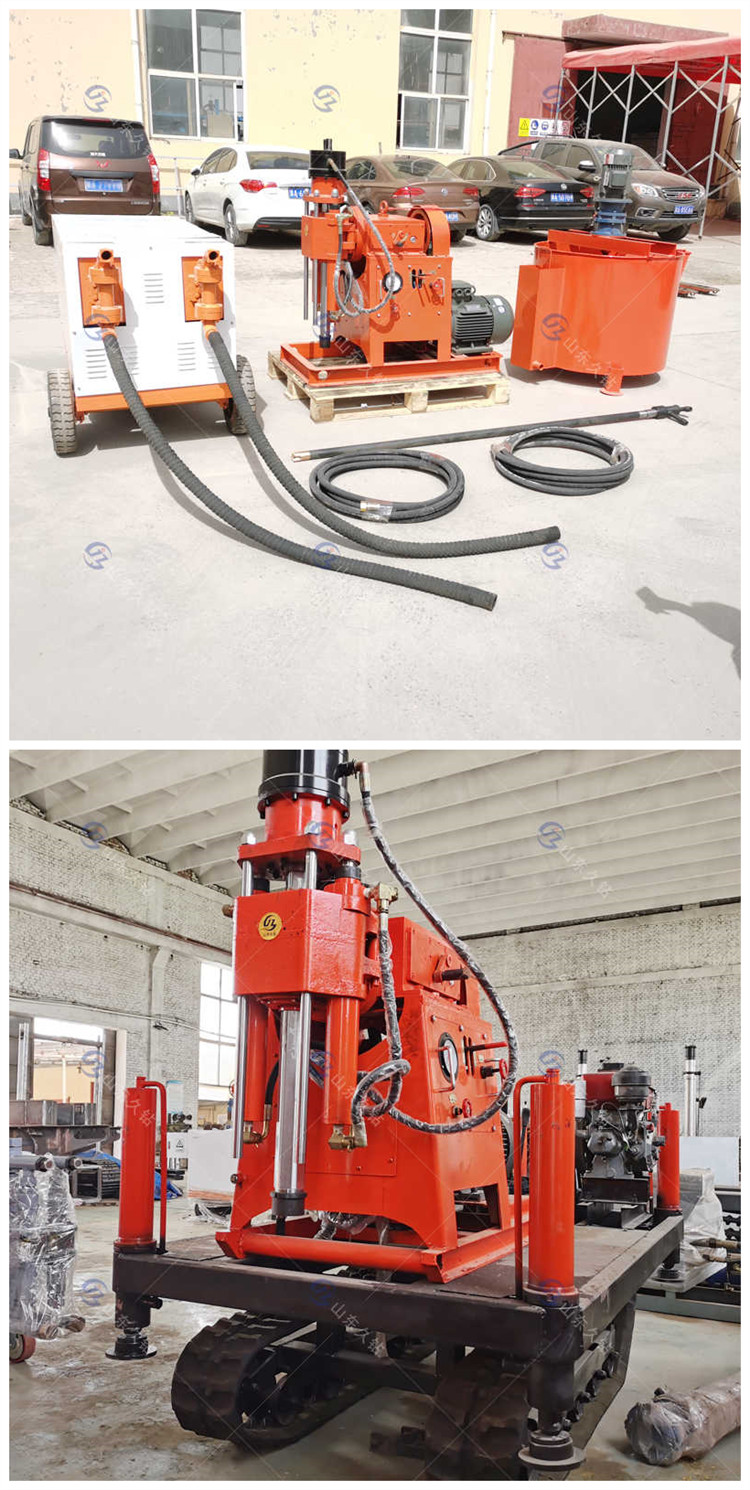 Engineering grouting reinforcement drilling rig ZLJ-350 foundation and roadbed grouting drilling rig