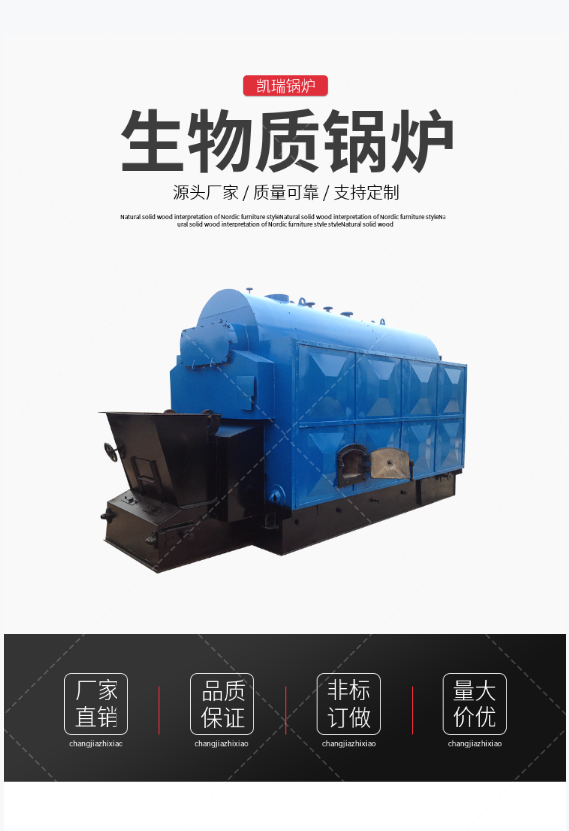 Factory supply DZL6-1.25-T biomass steam boiler chain grate particle industrial boiler