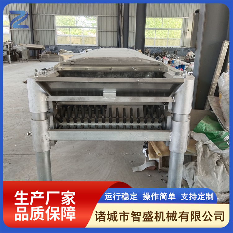 Horizontal hair removal machine, fully automatic poultry hair removal equipment, stainless steel slaughter line, clean and fast