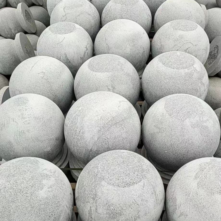 Sesame White Sesame Black Car Blocking Ball Paving Stone Floor Dry Hanging Outer Wall Road Edge Stone Granite