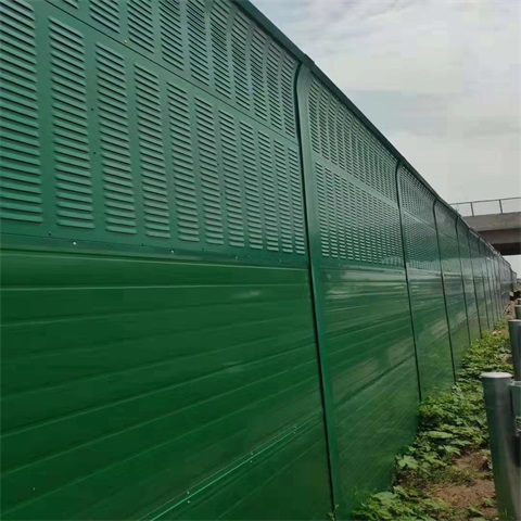 H-shaped steel column sound barrier Viaduct sound absorption screen folding arm sound insulation wall Maya factory