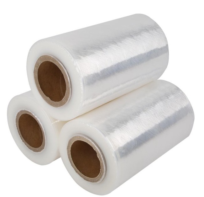 PE food grade 5cm wide winding film, small roll industrial film, takeout packaging film, vegetable grafting protection and stretching