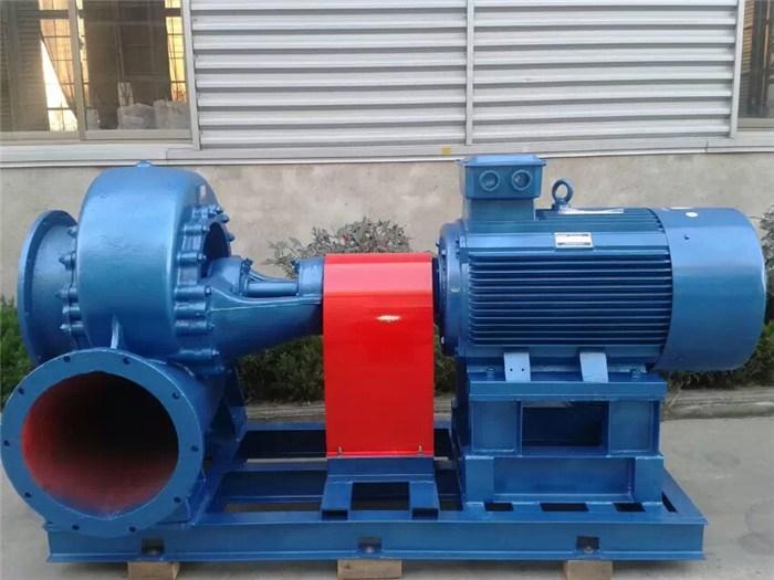 Horizontal centrifugal mixed flow pump 200HW-5 with large flow rate for farmland irrigation, pond aquaculture, flood control and drainage