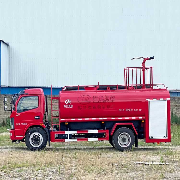 Dongfeng Dolika National Six Sprinkler Truck 6.8 square meter Green Sprinkler Truck Water Transport Truck Sprinkler Dust Suppression Truck Factory Price Supply