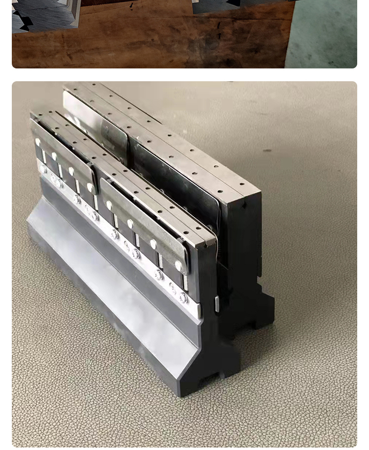 The lower die of the Press brake is easy to assemble and disassemble by numerical control sheet metal, and the cutting die of Kewei Machinery is of high hardness