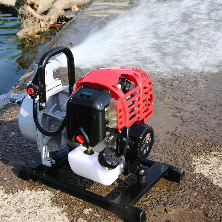 Li'an gasoline engine water pump, agricultural irrigation water pump, 2-inch high-pressure cleaning machine