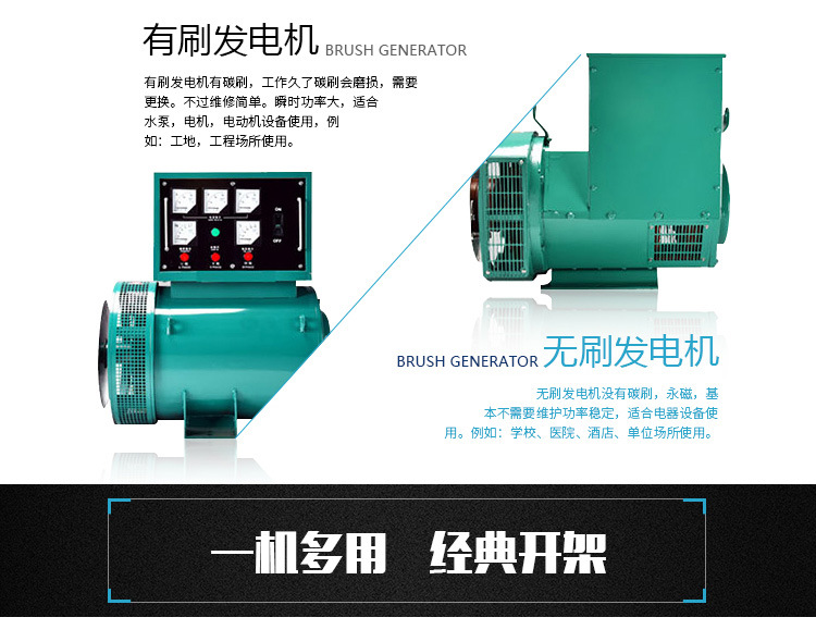 Changchai Small scale Breeding 20KW Diesel Generator Set 20KW Generator Single cylinder Diesel Engine Blue Light