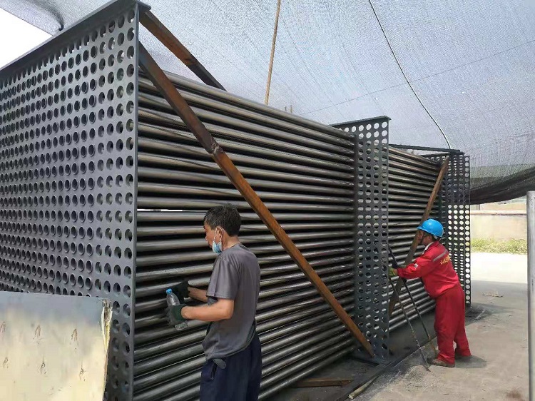 Hongjiang elliptical tube Kaodeng steel air preheater has good quality, sufficient supply of goods, and is widely used for corrosion resistance