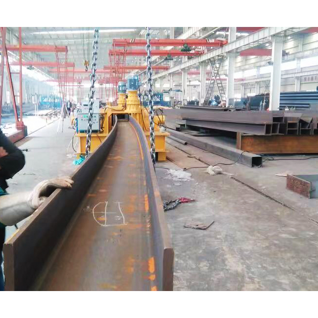 Cold bending arc processing steel arch equipment H-beam bending and forming large CNC H-beam bending machine