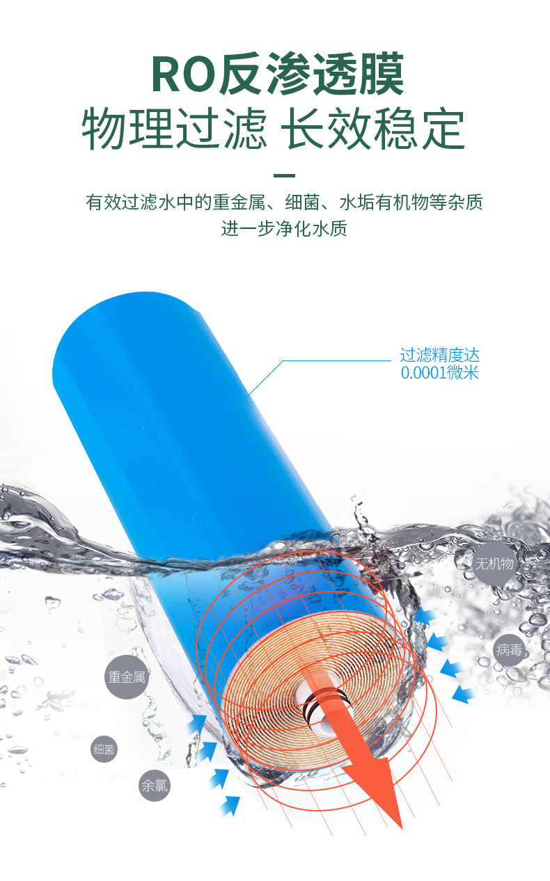 Ultrapure water equipment Pharmaceutical purified water equipment Deionized water industrial water treatment equipment