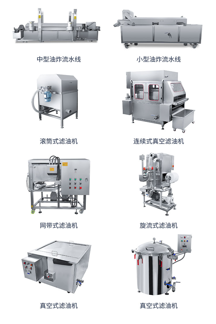 Powder wrapped small crispy meat fryer, salt crispy chicken frying equipment, fully automatic commercial wing root frying assembly line