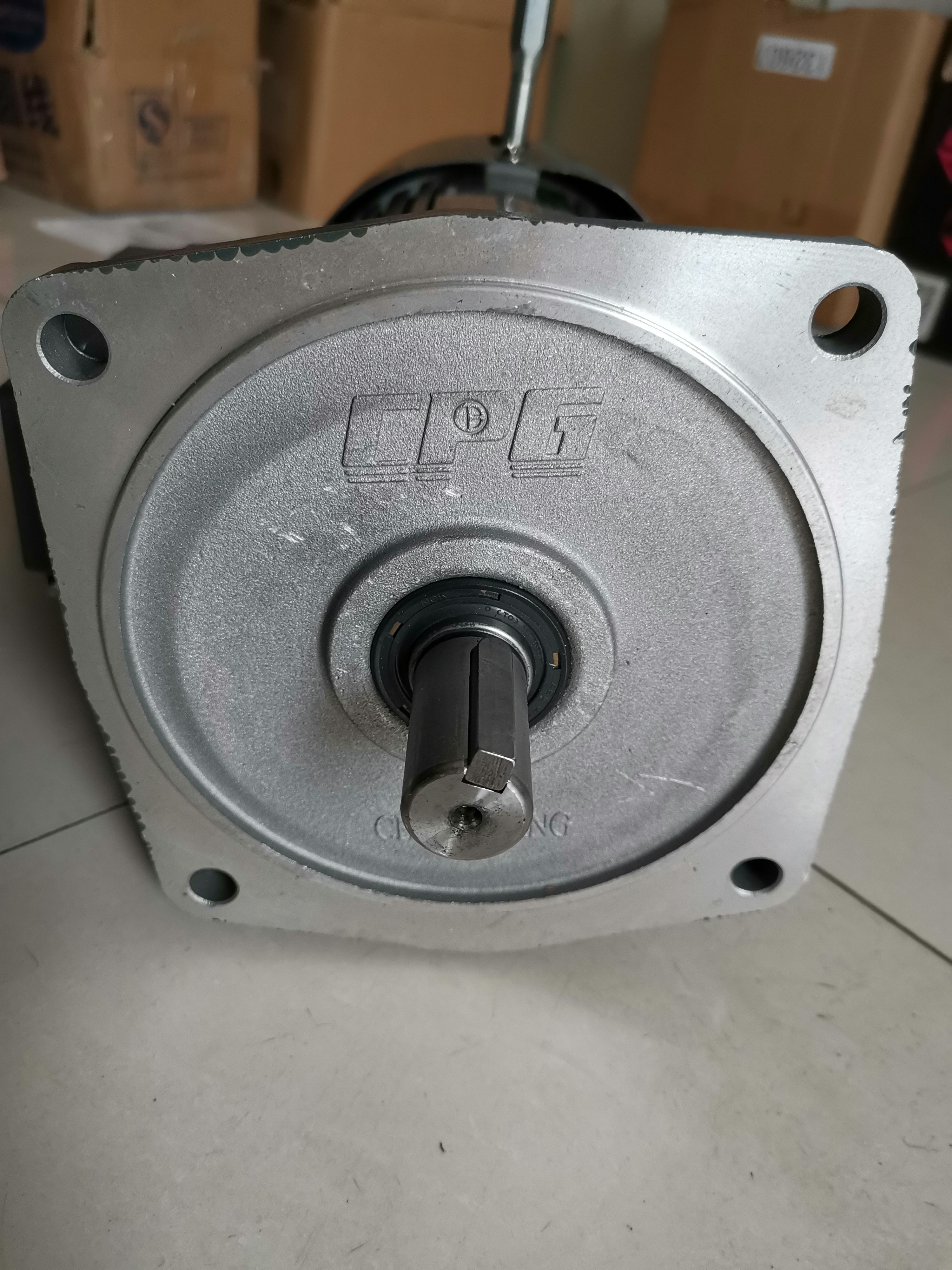 Machining center brake motor CPG motor CV-1 1/4HP 0.2KW Shengbang tool magazine reducer