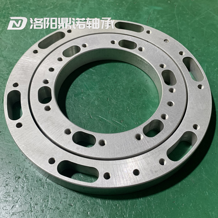 Aluminum alloy cross roller rotary table bearing small rotary bearing 7075T6 material high-strength rotary bearing