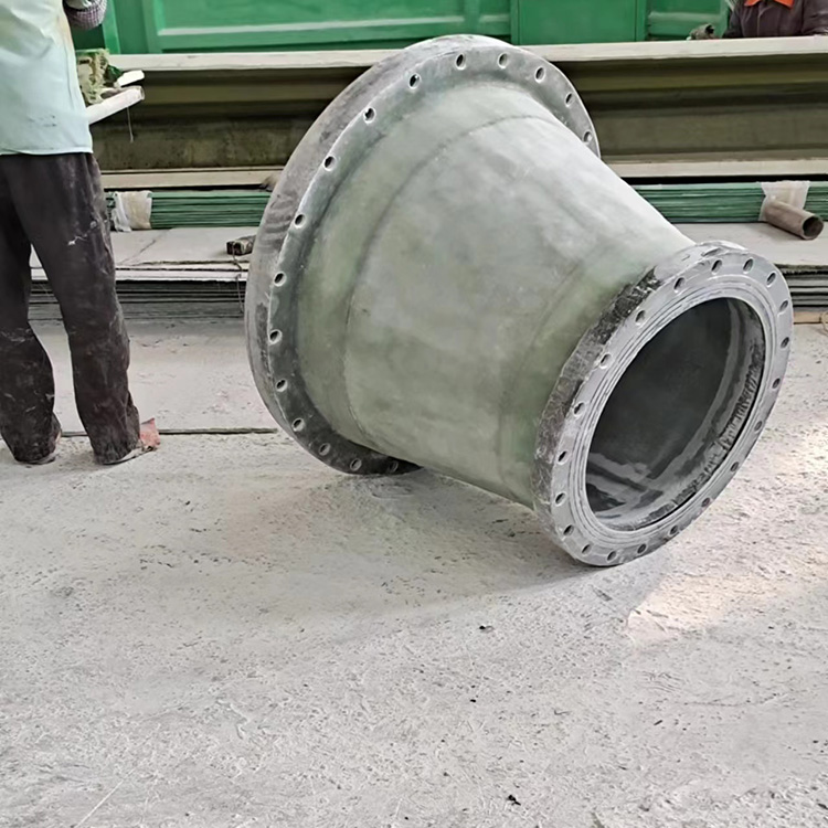 Processing of fiberglass flange pressure pipe fittings, sanded pipes, flanges, elbows, and gas pipeline fittings