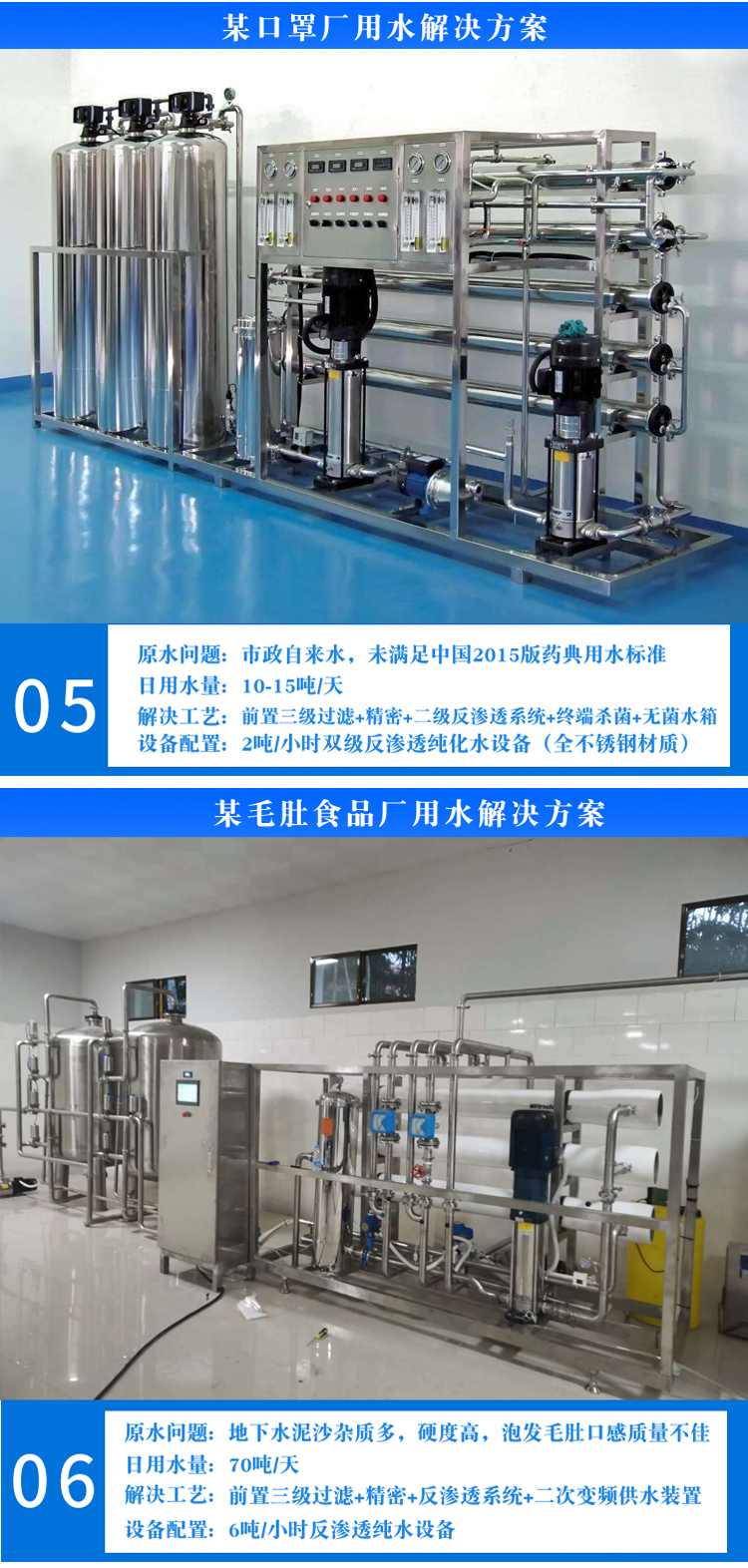 RO integrated purified water treatment equipment Well water, river water, groundwater, mountain spring water purification direct drinking machine