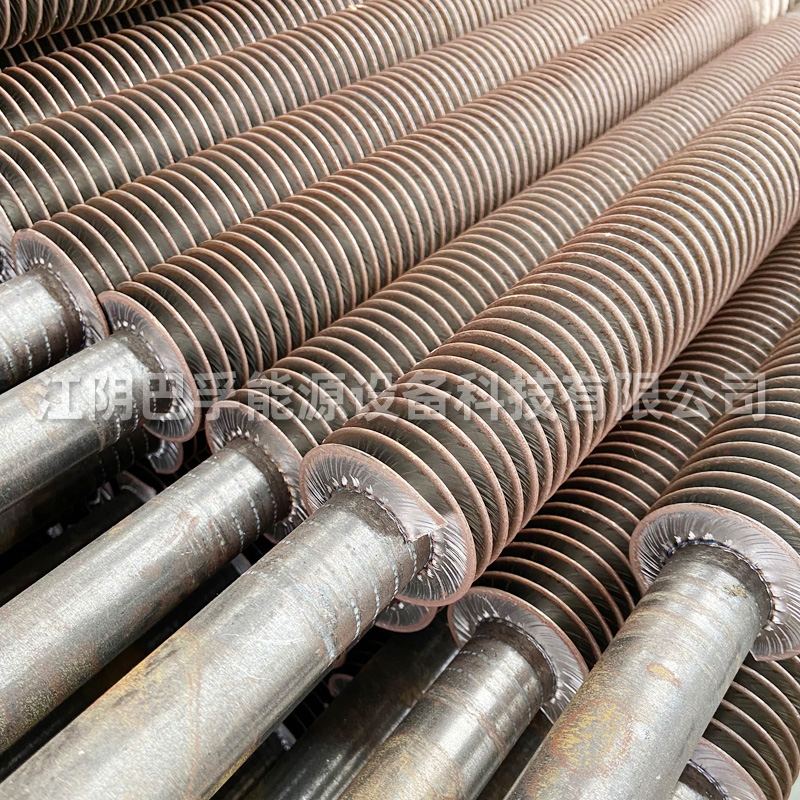 316 high-frequency welding spiral stainless steel wound finned tube radiator, non-standard manufacturer direct delivery