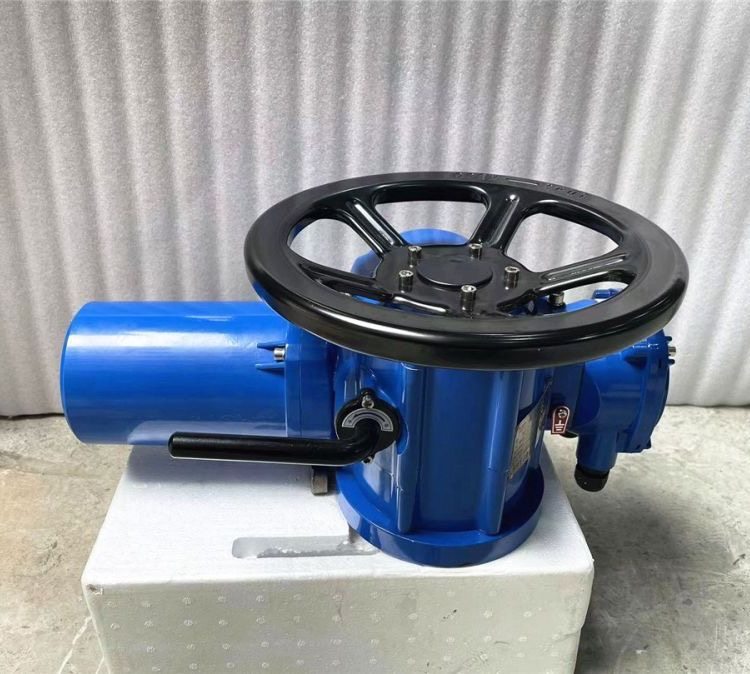 推力型多回转电动执行器 输出转矩1800NM DZW180-24T带铜螺母