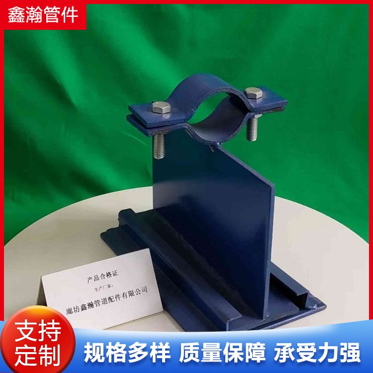 木制管托 卡箍管道支座 管夹式固定支座 耐候性好