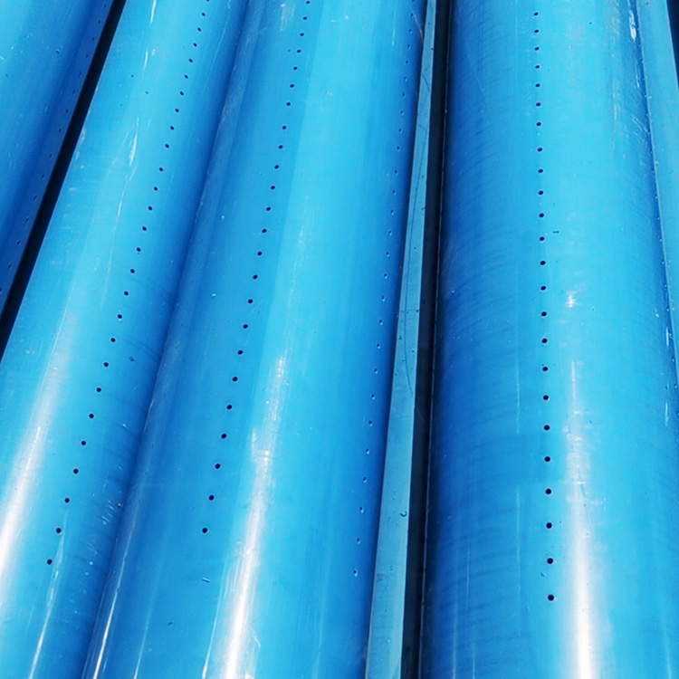 PVC perforated pipe, PVC permeable blind pipe, tunnel permeable perforated PVC pipe, Shengfeng