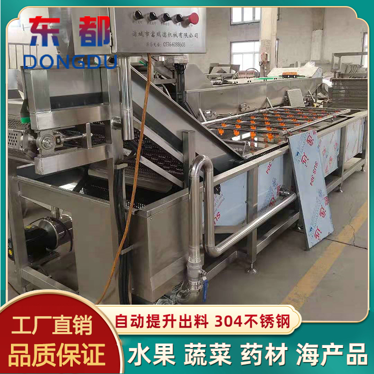 Instant Vegetable Production Line Dongdu Brand Customized Central Kitchen Washing Machine Fruit and Vegetable Washing Machine