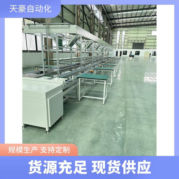 电机倍速链左右循环流水线 自动化生产线 工程塑料板 易于维护保养