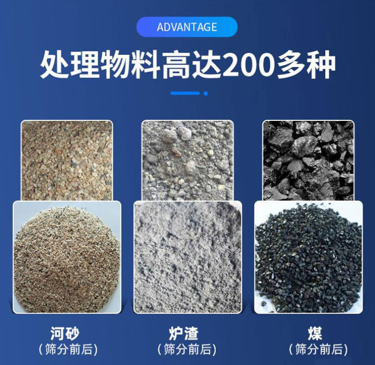 80 type cylindrical stone screening machine Sand screening equipment Rolling sand screening machine