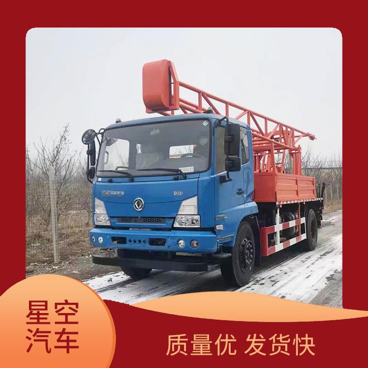 Mobile drilling locomotive platform drilling truck reduces labor intensity, mining special