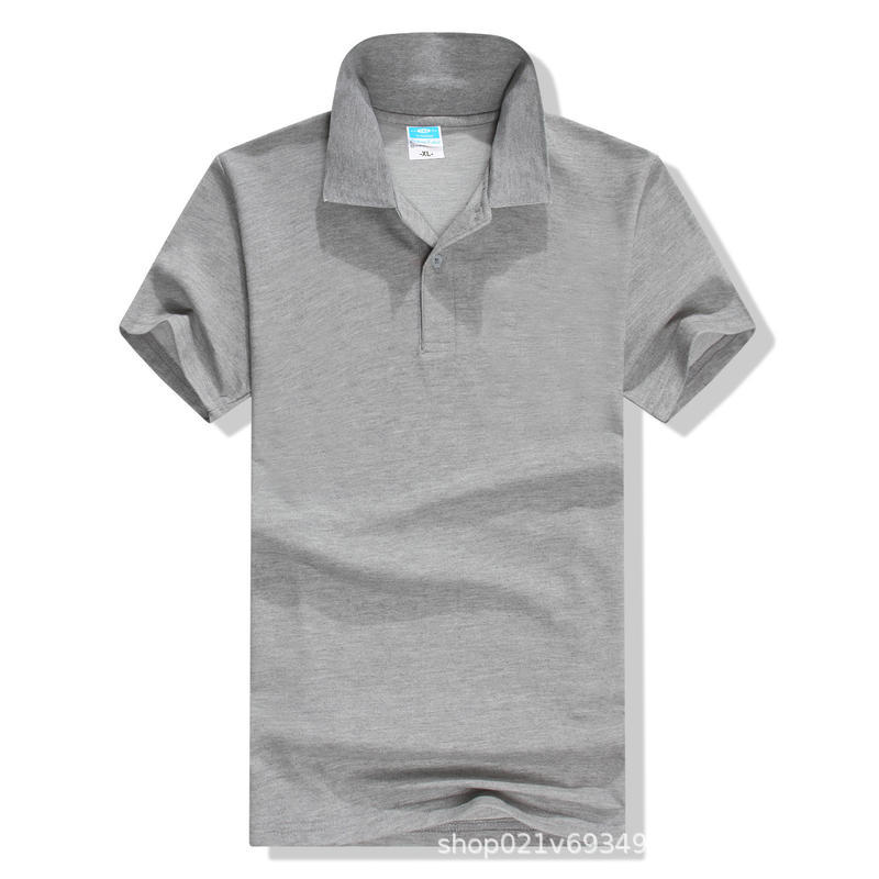 Polo shirt with rolled collar and short sleeves, customized advertising shirt, work shirt, T-shirt, activity and party wear, corporate culture shirt, logo printing