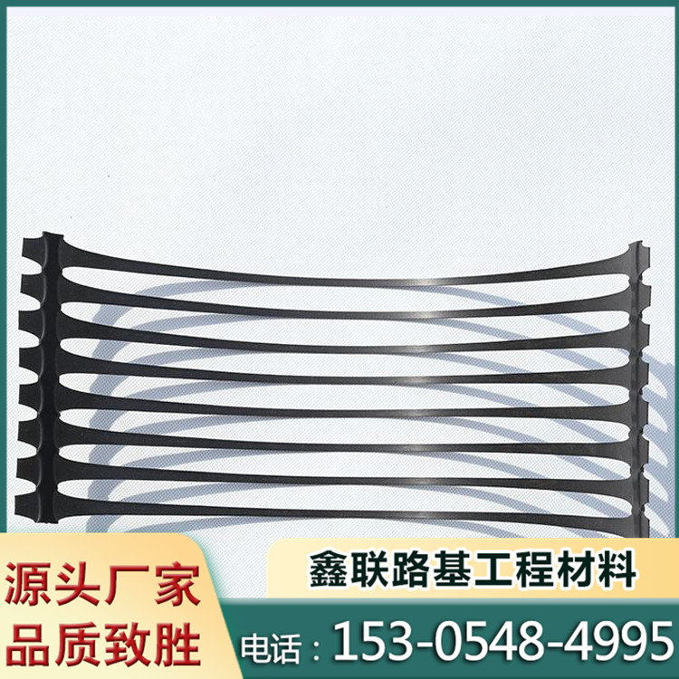 Xinlian Customized Plastic Geogrid Embankment Bank Slope Protection Tensile Unidirectional Plastic Grid Fast Delivery