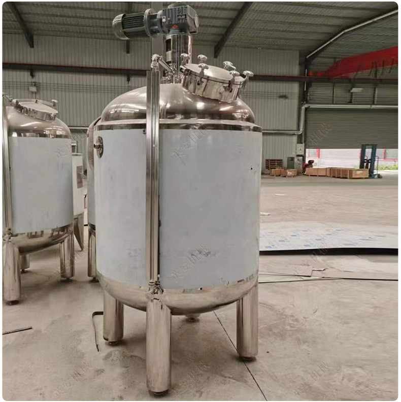 304 stainless steel vertical mixing tank, liquid storage tank, material mixing, electric heating, insulation mixer