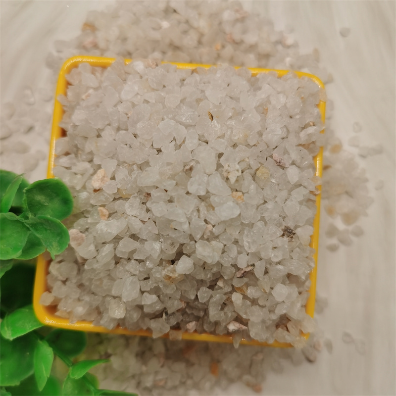 Supply of white fine sand decoration and landscaping, white sand sandblasting and rust removal, quartz sand for water treatment