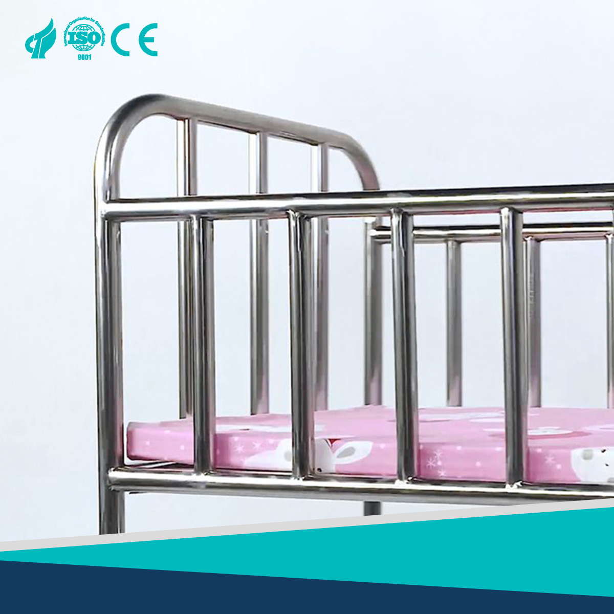 A04 stainless steel stroller grid structure integrated nursing center is commonly used