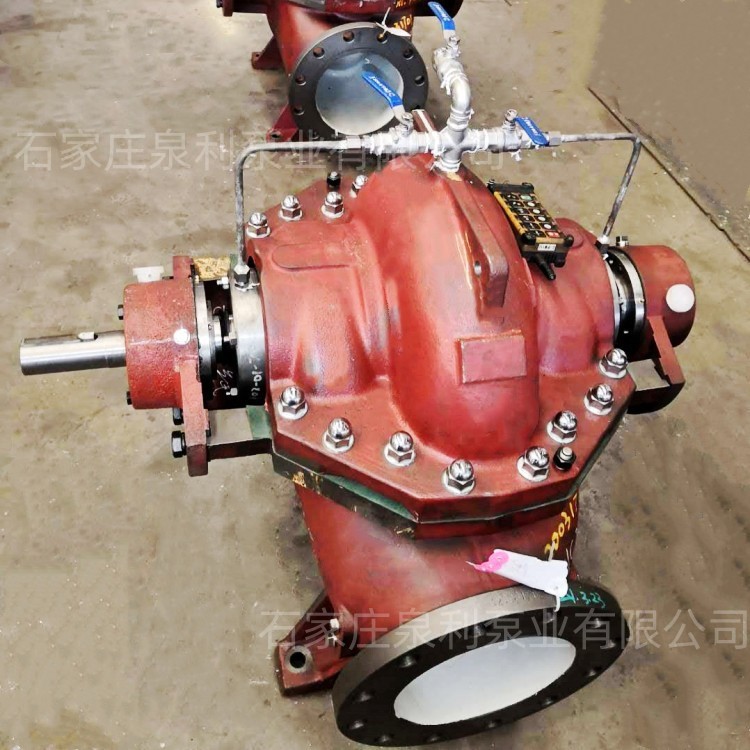 Double suction centrifugal pump with high head and large flow rate, single stage horizontal large-scale industrial seawater pumping, agricultural irrigation and flood prevention