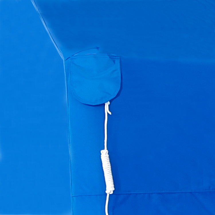 Jingcheng Blue Emergency Tent Customized Humanistic Design, Wind, Rain, Moisture, UV Resistant, Durable