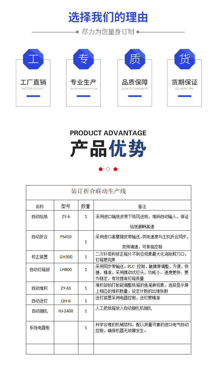 Carton packaging machinery and equipment, Jiashengde high-speed nailing machine, fully automatic box nailing machine, available from manufacturers