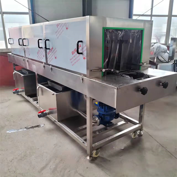 Jingxiang Basket Washing Machine Large Food Turnover Basket Cleaning Machine Fully Automatic Plastic Frame Cleaning Equipment