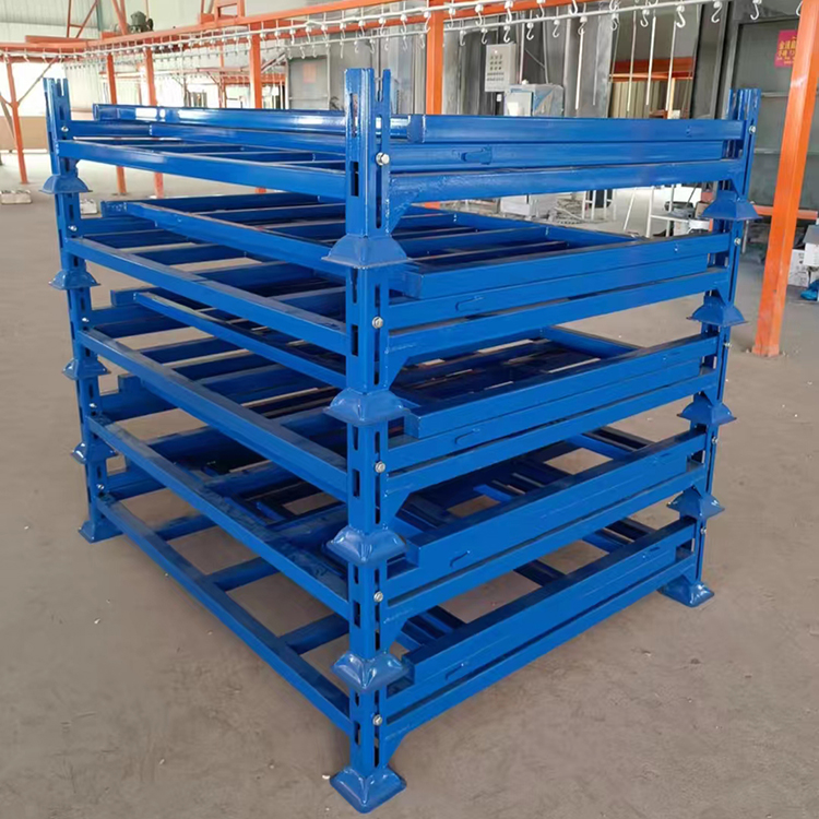 Heavy duty and flexible storage rack, foldable stacking rack, fabric rack, fixed storage stacking rack