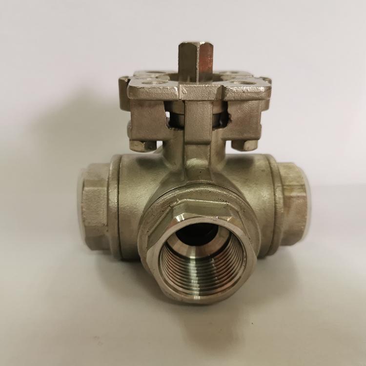 Xinhong Valve Q16F-40P Thread Four way Ball Valve Copper Silicone Sol High Platform Manufacturer