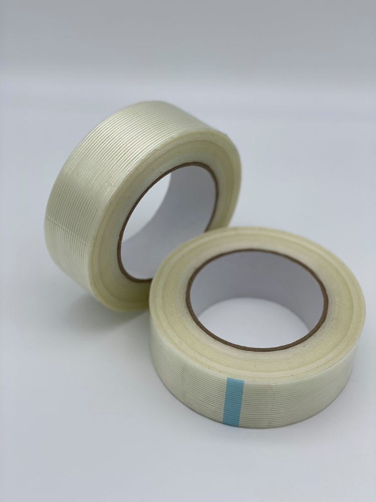 Grid fiberglass tape mold fixed packaging for electrical appliances no trace of fiber glue single-sided adhesive tape