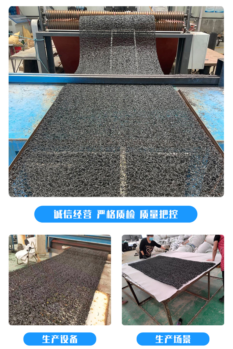 3D drainage wire mesh, 4mm HDPE geotextile mat, 30mm permeable drainage sheet for landfill site