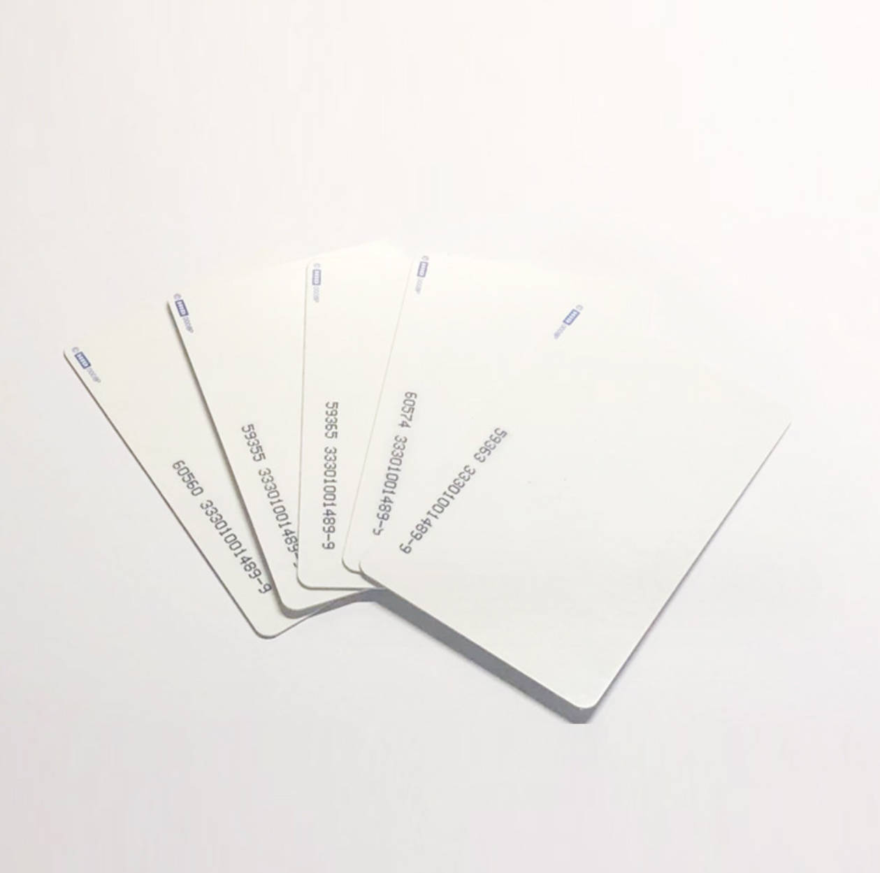 Printable HID standard white card 1386 RF induction HID26 thin card property elevator access card ID card